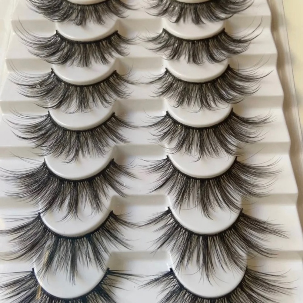 8-Pair Mink Faux Eyelashes